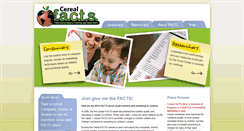 Desktop Screenshot of cerealfacts.org